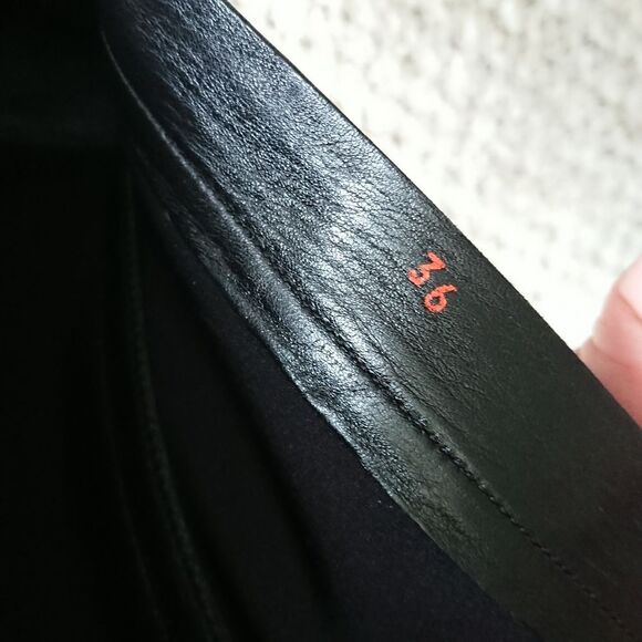 Prada black silk Radzmire fabric sporty knee high wedge boots size 6 - Picture 8 of 16